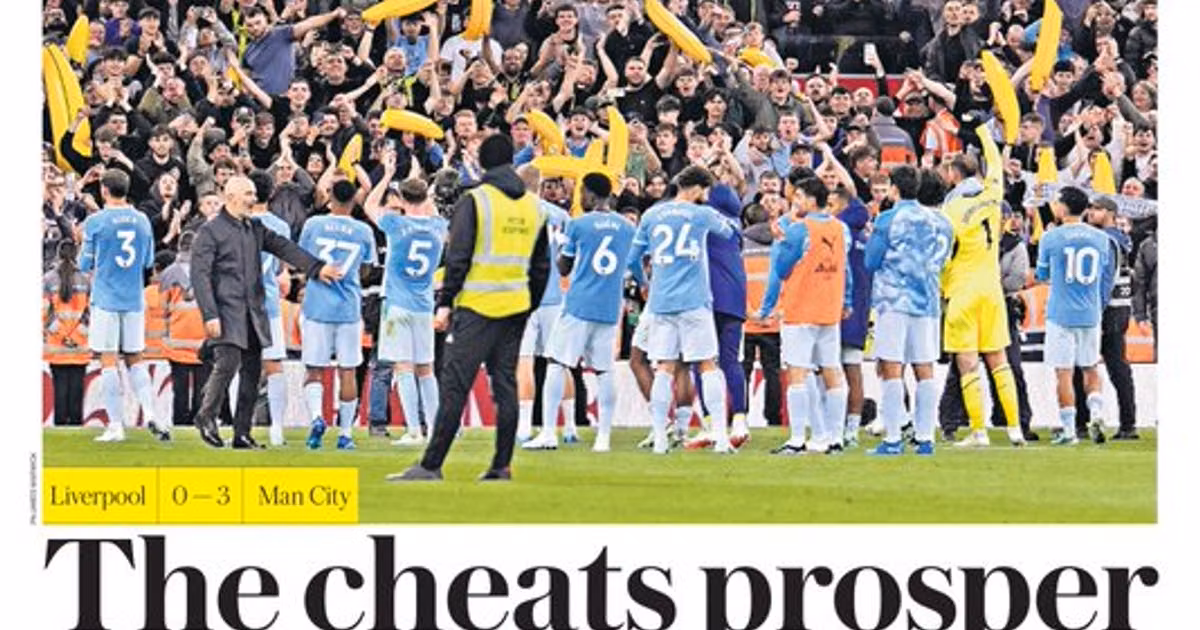 Football : Manchester City signe un retour éclatant à Anfield malgré la polémique financière