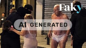 Faux : l’image d’un couple d’octogénaires agressé et dévêtu à Paris a été générée par IA