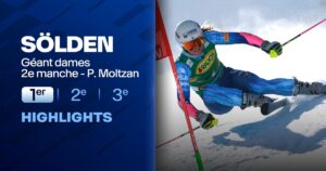 Paula Moltzan triomphe au géant de Sölden, Camille Rast 6e après une belle perf.