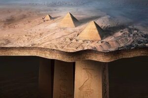 Des structures souterraines sous les pyramides de Gizeh : une découverte exagérée et non étayée.