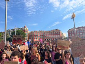 Cortège sauvage à Nice : des manifestants dans les rues malgré l’interdiction du 24 octobre 2026