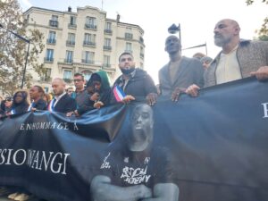 Marche blanche à Aubervilliers pour Pengo Bossio Wangi, jeune victime d&rsquo;un attentat raciste à Trappes