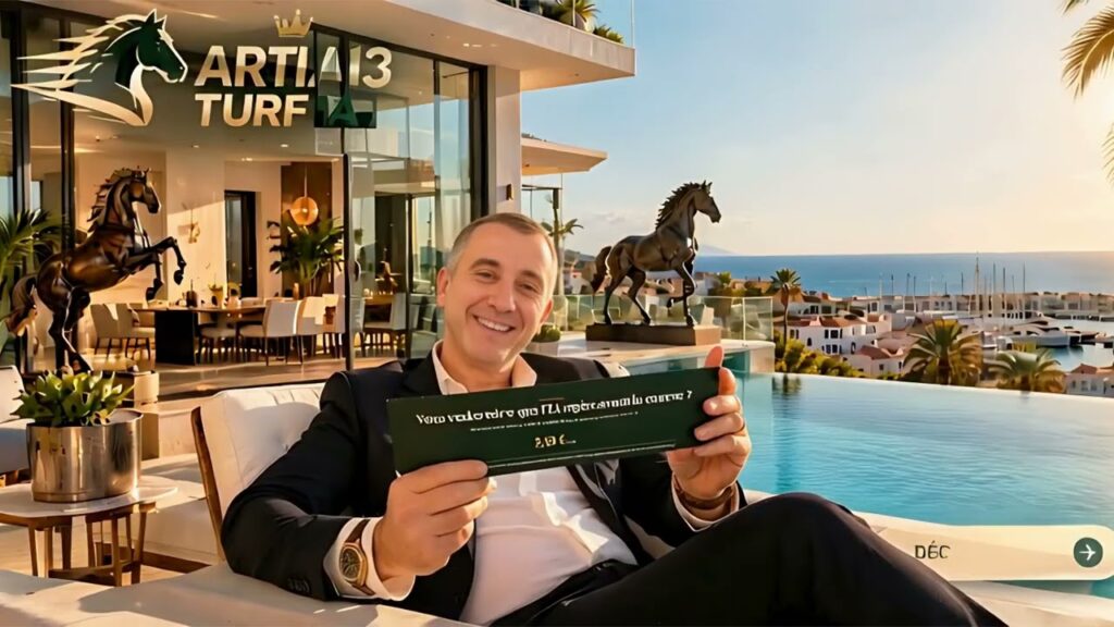 🏇 Vous voyez cette villa au bord de la mer ?