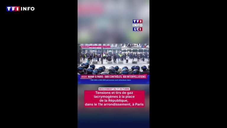 Mobilisation du 17 octobre : 140 actions recensées, des tensions à Paris et Marseille