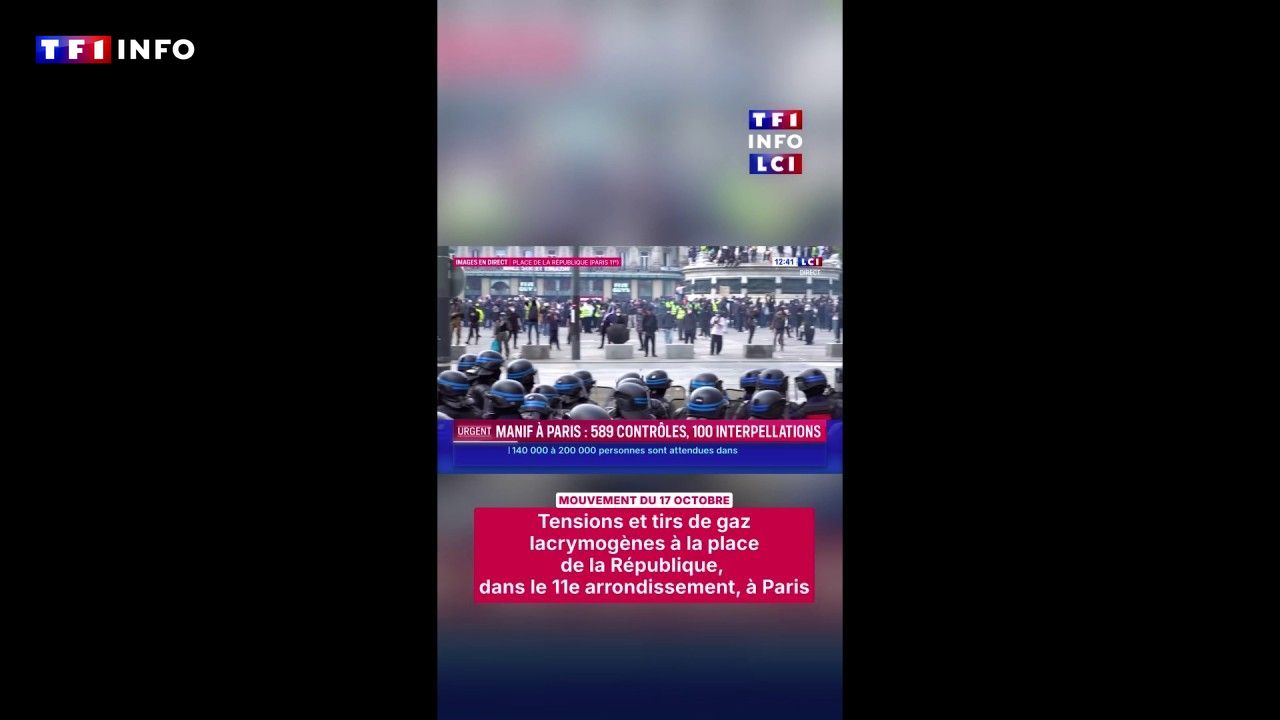 Mobilisation du 17 octobre : 140 actions recensées, des tensions à Paris et Marseille