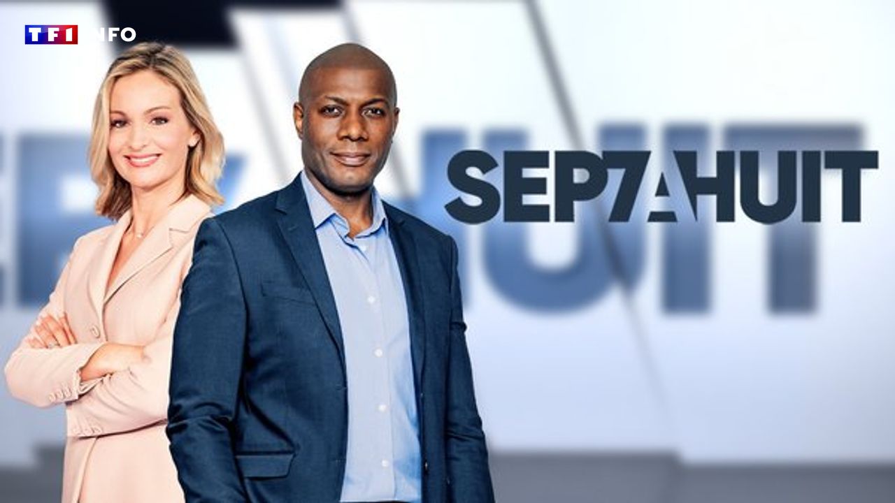 Harry Roselmack présente Sept à Huit dans son édition du dimanche 11 octobre 2026